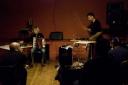 Anna Friz & Eric Leonardson performing at The Red Room