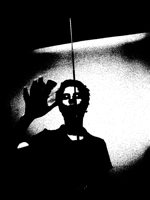 Anna Friz playing theremin